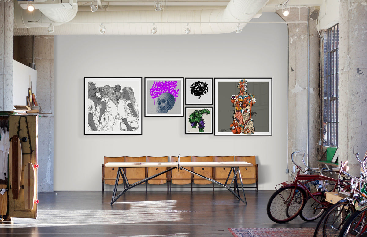 WHY SQUARE ART IS THE SECRET TO A PERFECT GALLERY WALL