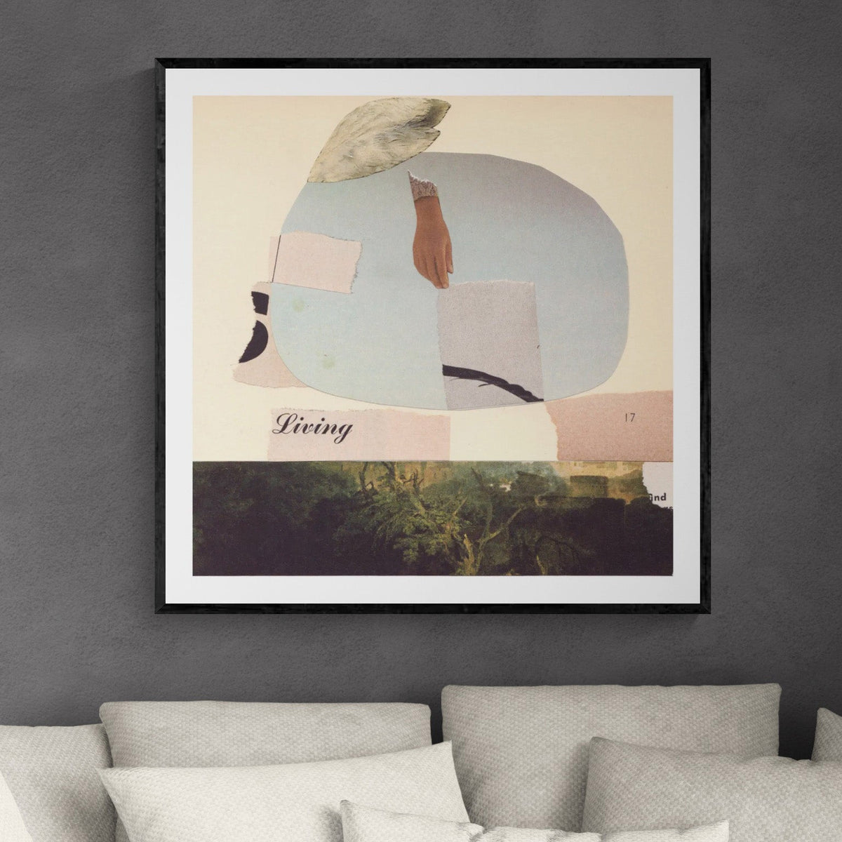 Mixed-media art prints — Sunday Morning collection cover