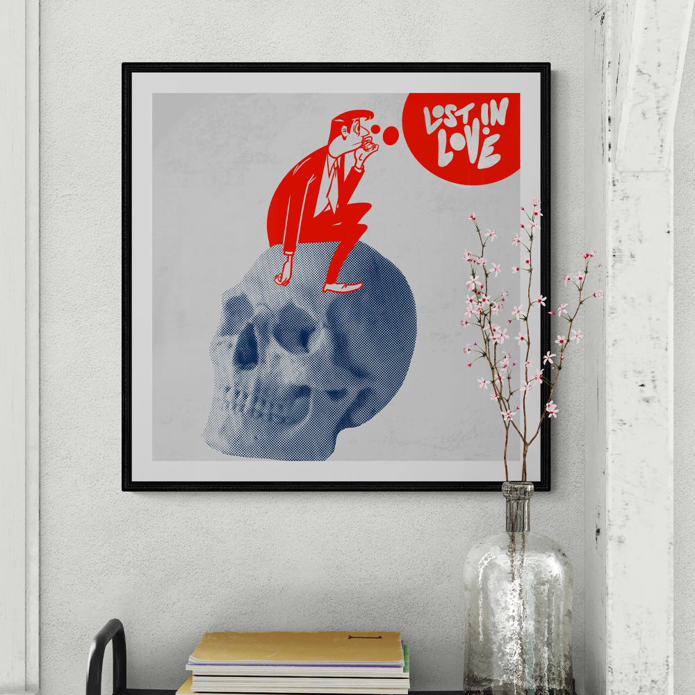 Graphic design art prints — Sunday Morning collection cover
