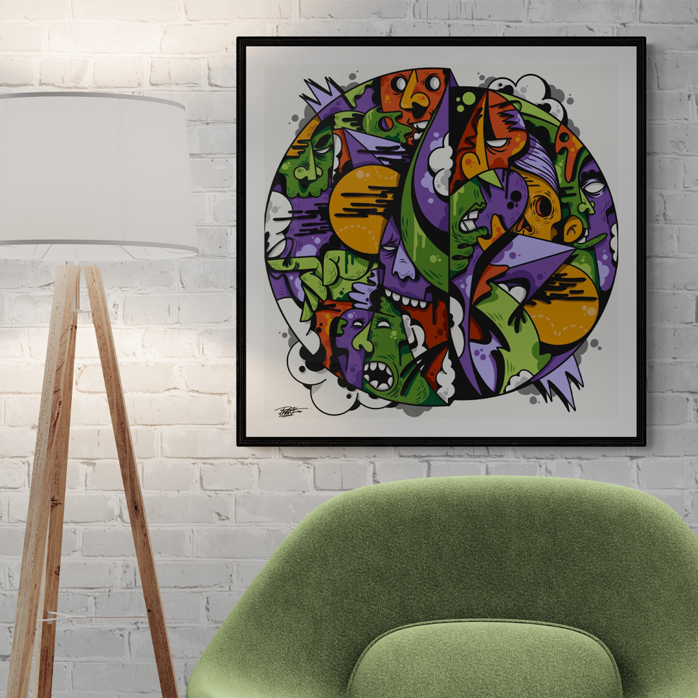 Urban art prints — Sunday Morning collection cover