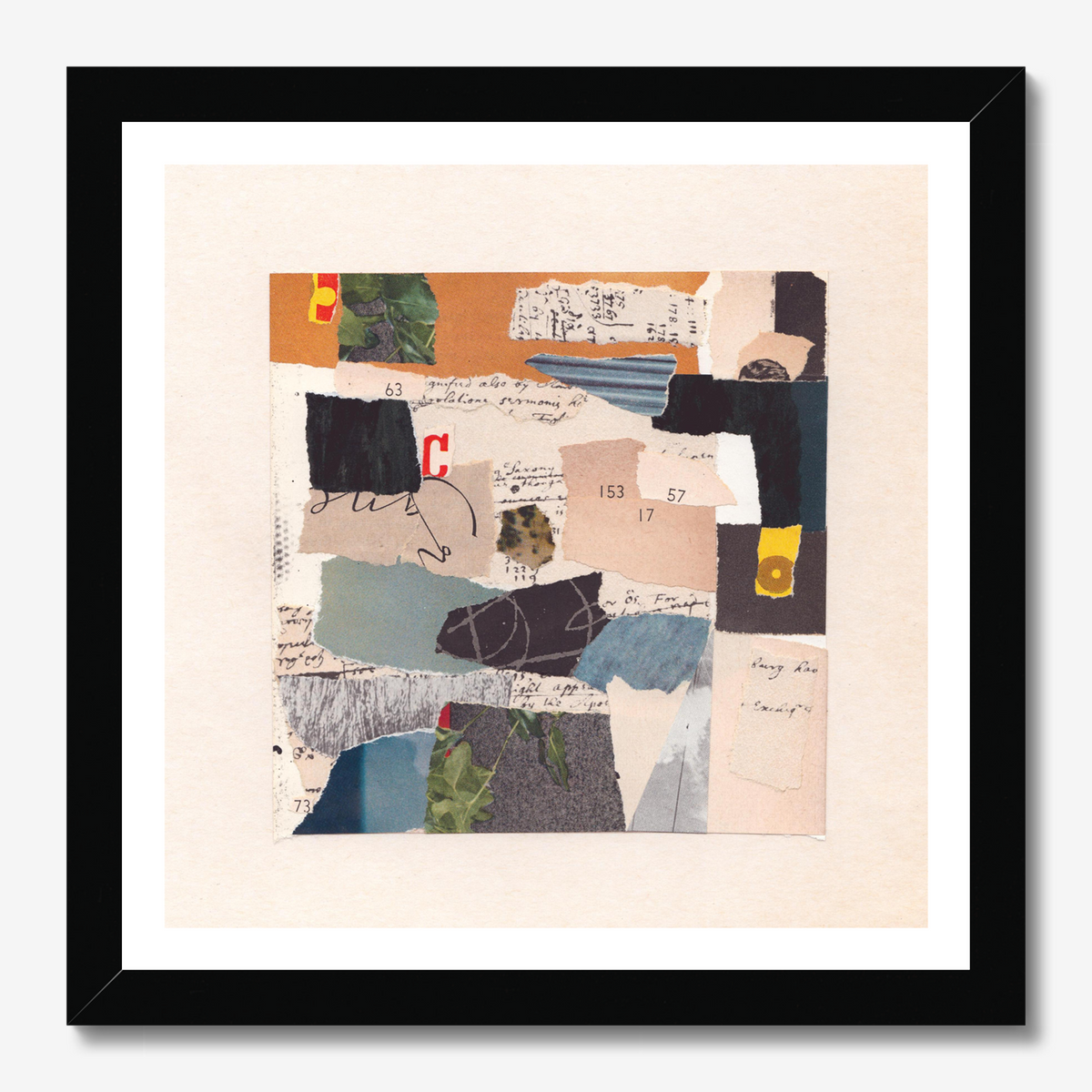 Abstract square wall art titled '1531757' by Sunday Morning — museum-quality giclée print.