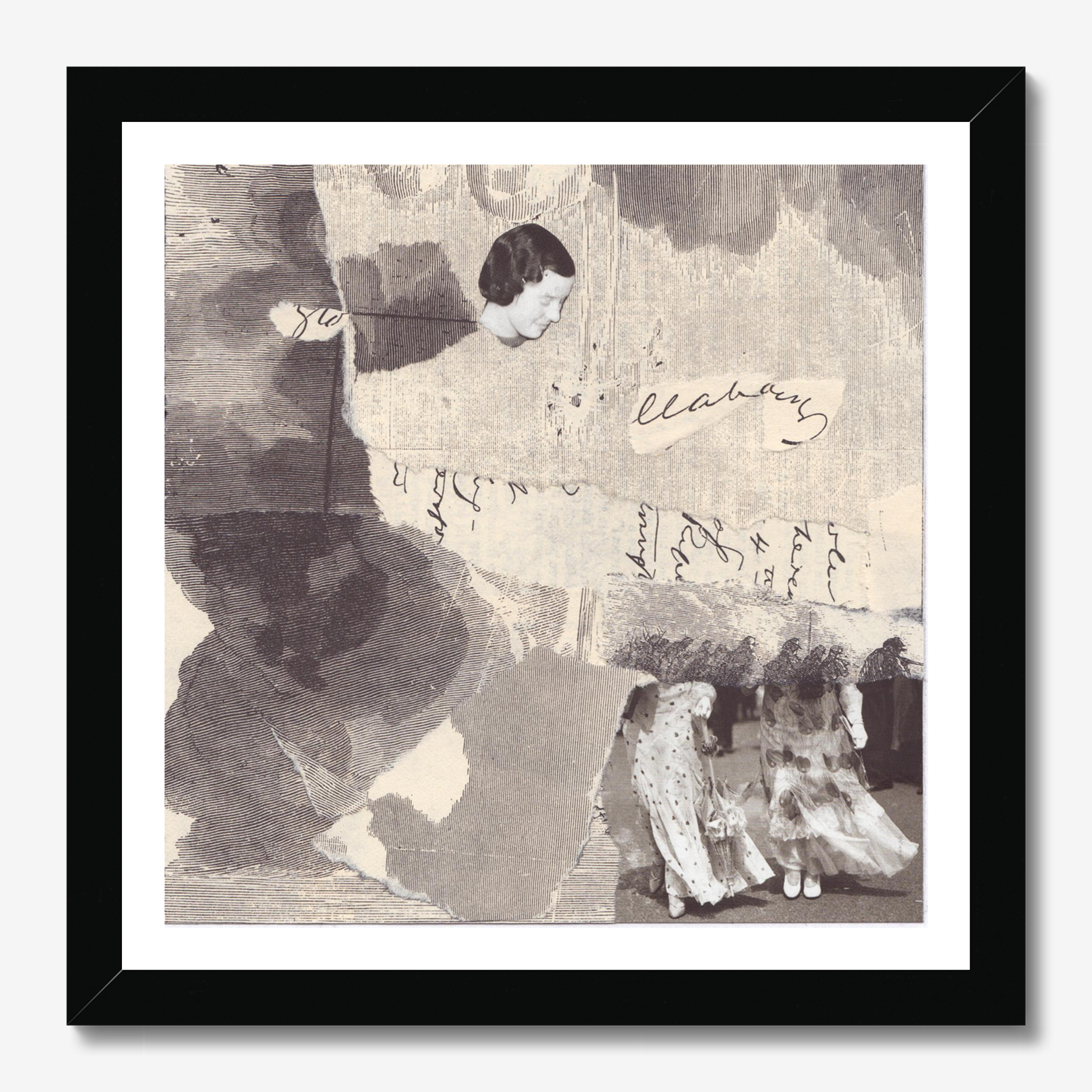 Abstract square wall art titled 'Etch' by Sunday Morning — museum-quality giclée print.