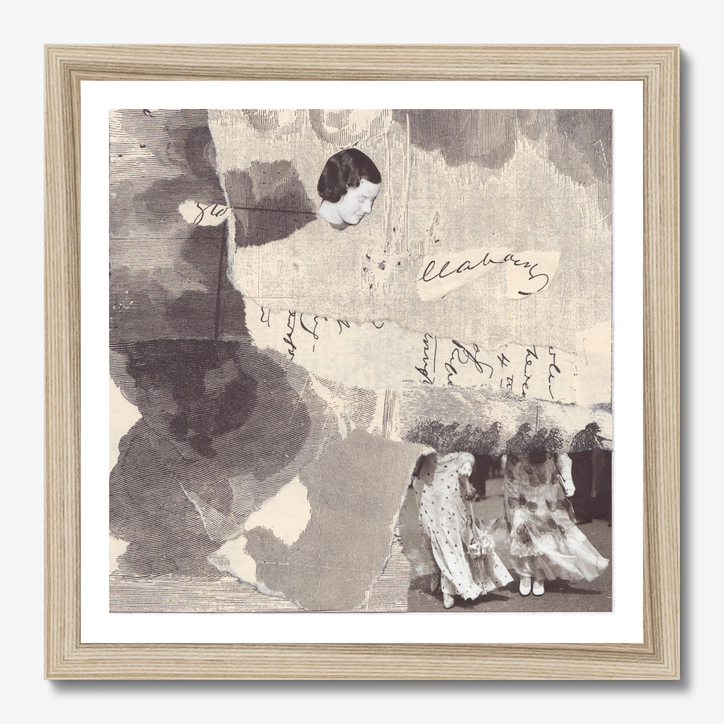 Abstract square wall art titled 'Etch' by Sunday Morning — museum-quality giclée print.