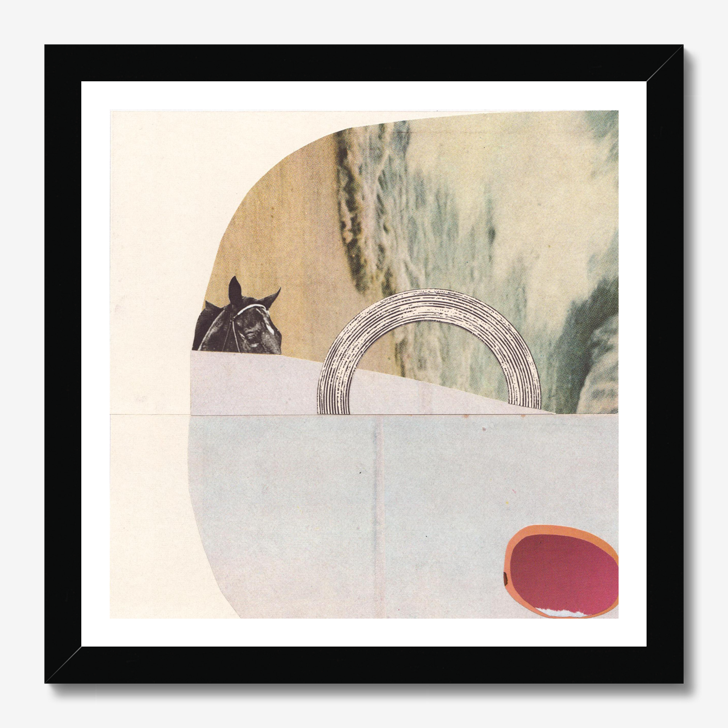Abstract square wall art titled 'Jupiter In Pisces 1' by Sunday Morning — museum-quality giclée print.