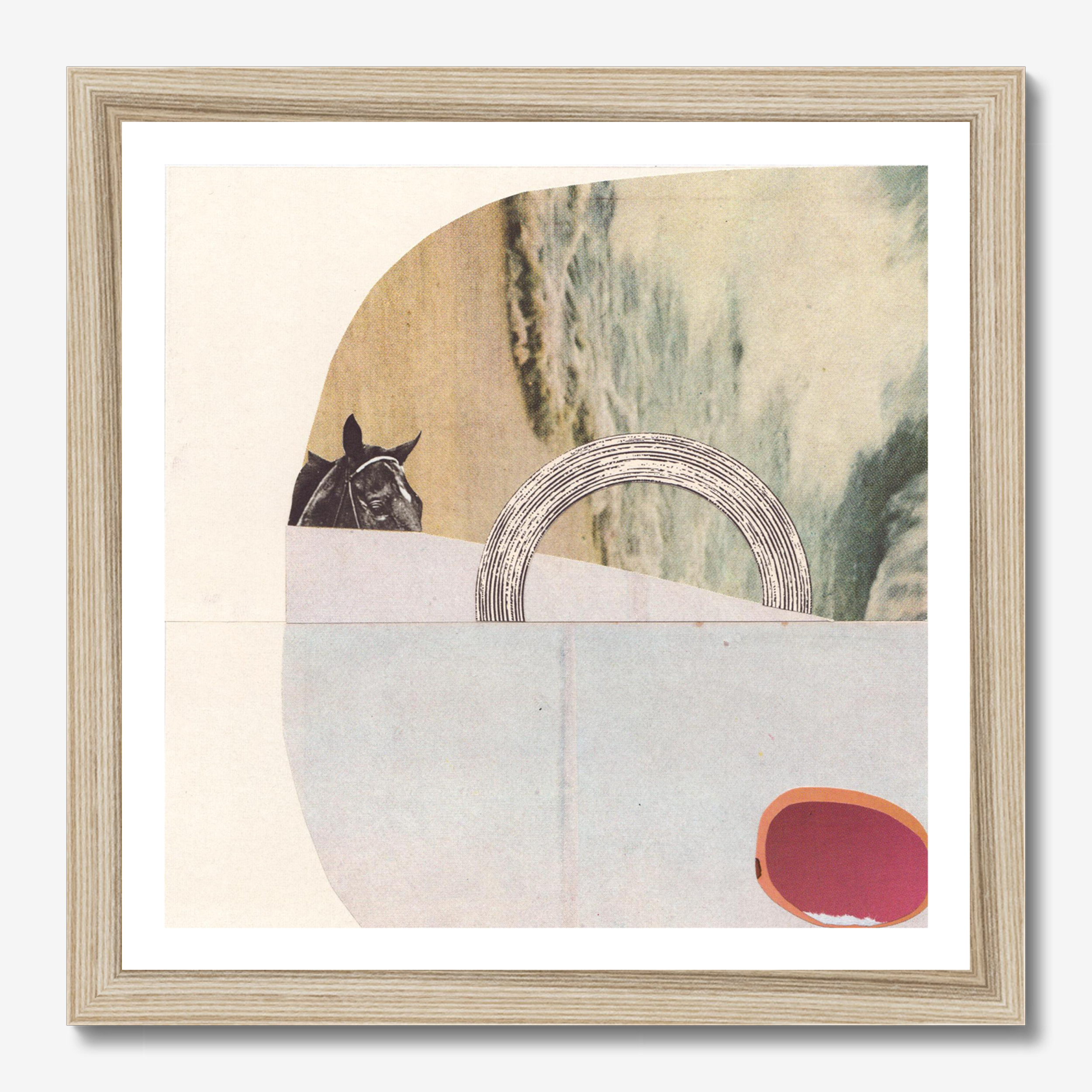 Abstract square wall art titled 'Jupiter In Pisces 1' by Sunday Morning — museum-quality giclée print.