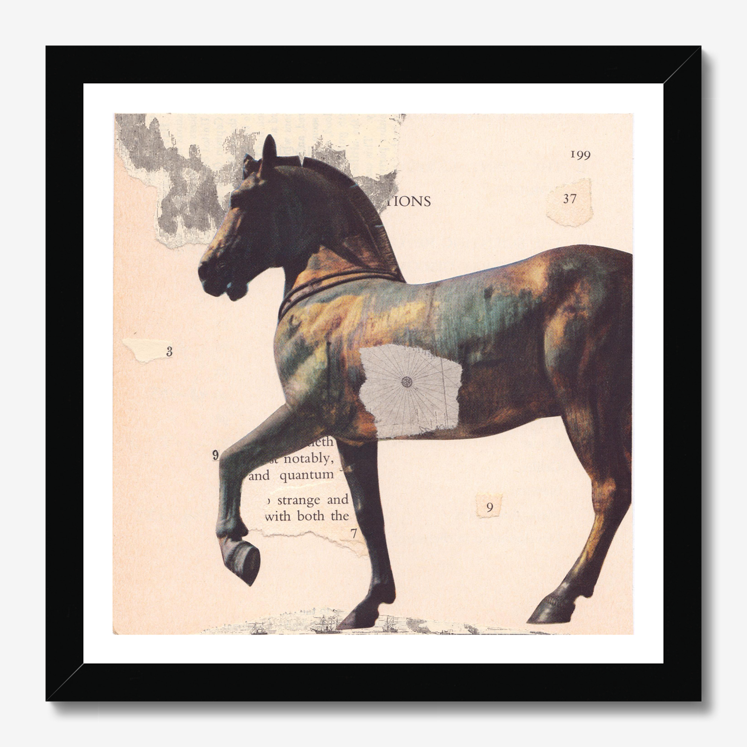 Abstract square wall art titled 'Jupiter In Pisces 2' by Sunday Morning — museum-quality giclée print.