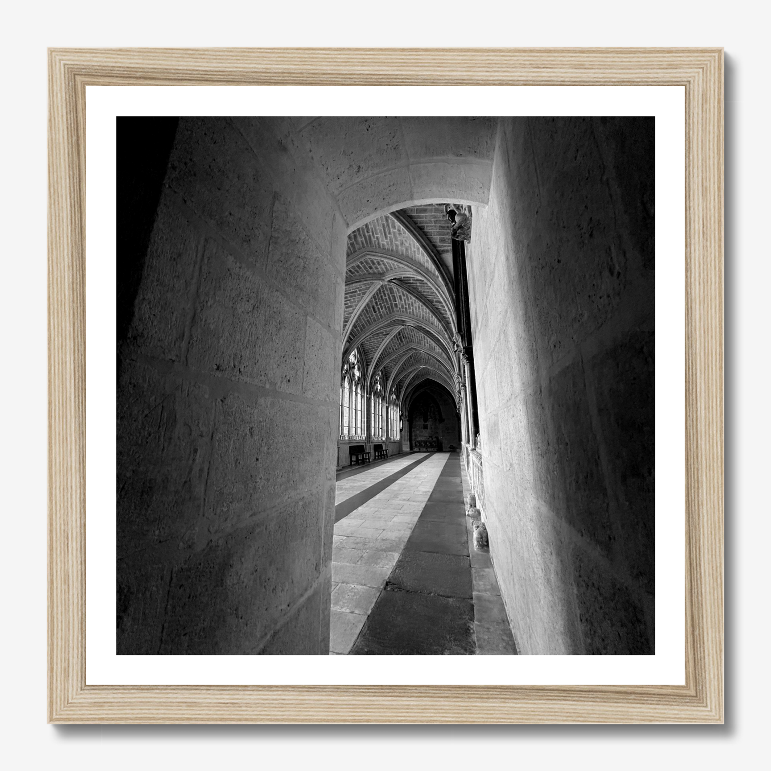 Square photography framed wall art titled 'Peek' by Sunday Morning. Premium Giclée print.