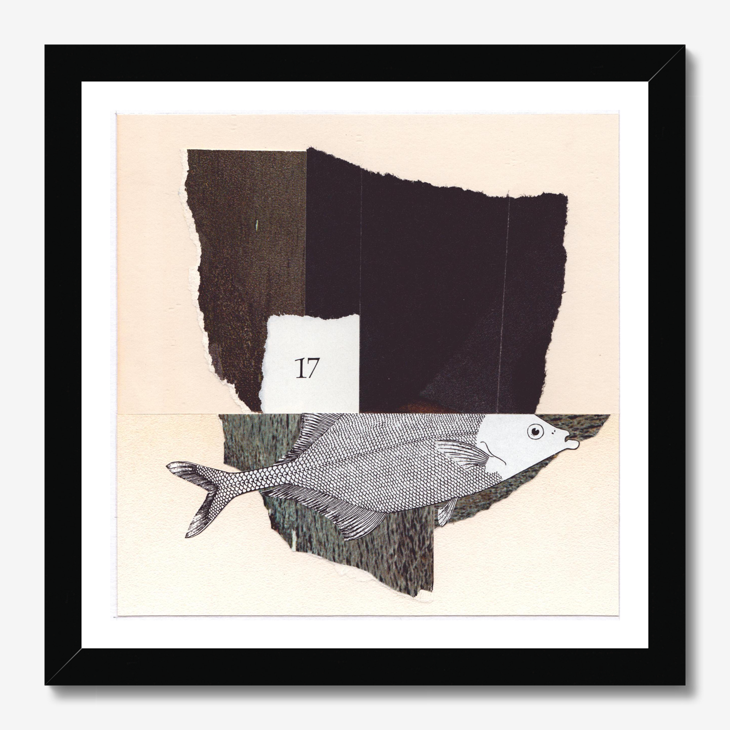 Square abstract framed wall art titled 'Pisces Virgo Axis' by Sunday Morning. Premium Giclée print.