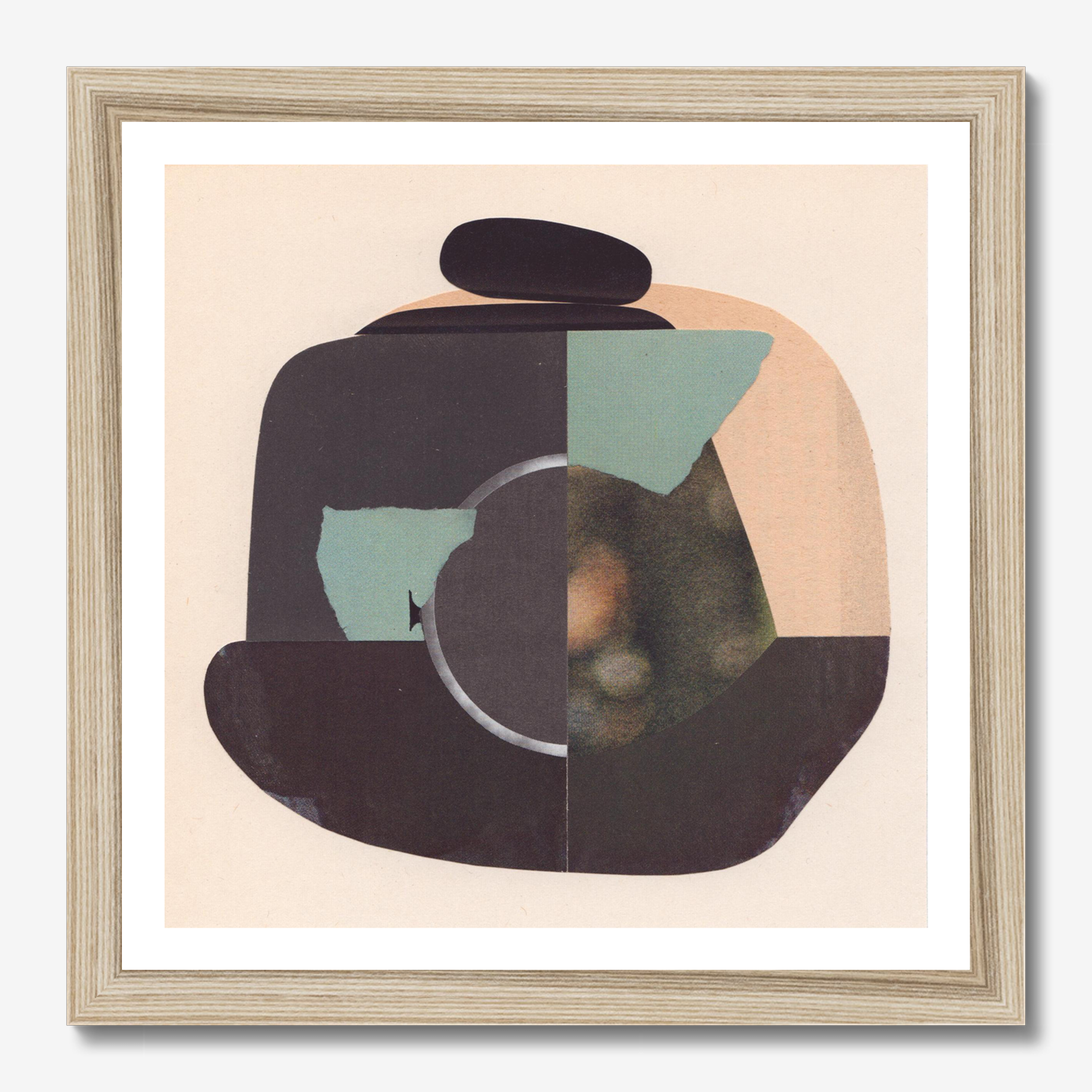 Abstract square wall art titled 'Plumb' by Sunday Morning — museum-quality giclée print.