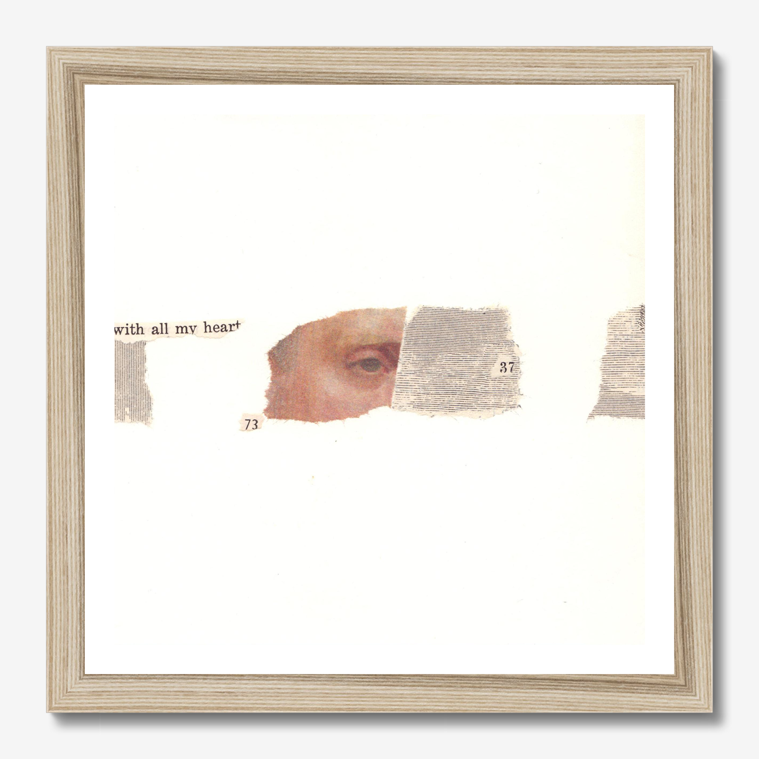 Abstract square wall art titled 'Seer' by Sunday Morning — museum-quality giclée print.