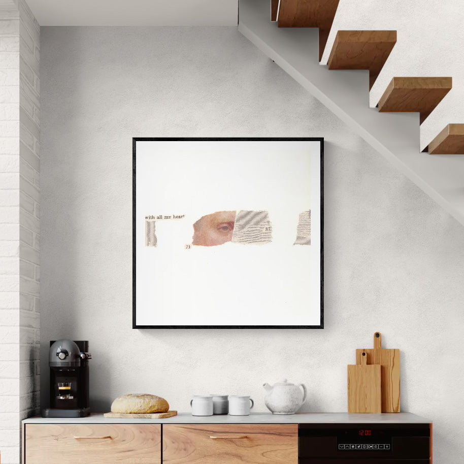 Abstract square wall art titled 'Seer' by Sunday Morning — museum-quality giclée print.