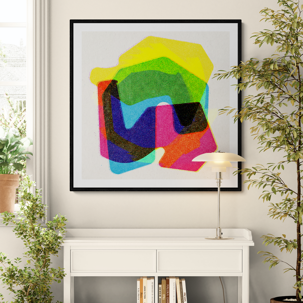 Shape 1 | Abstract Square Wall Art