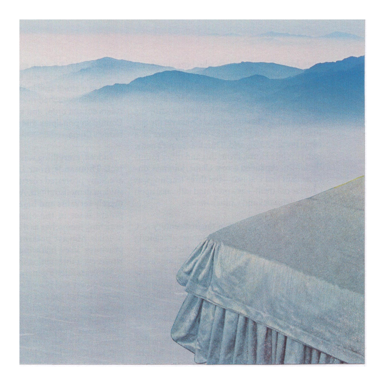 Abstract square wall art titled 'Cerulean' by Sunday Morning — museum-quality giclée print.