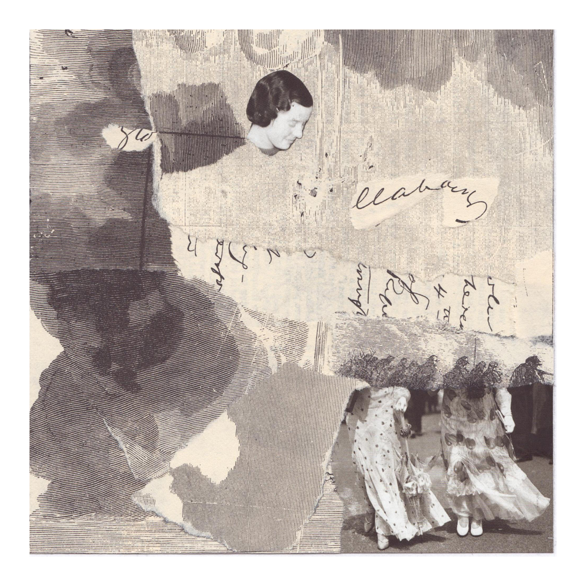 Abstract square wall art titled 'Etch' by Sunday Morning — museum-quality giclée print.