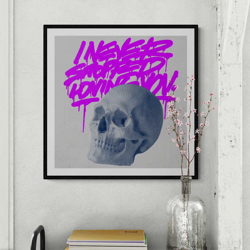 I Never Stopped Loving You | Illustrative Square Wall Art