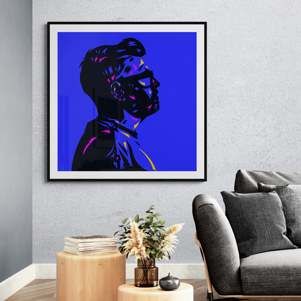 Things Are Looking Up | Illustrative Square Wall Art