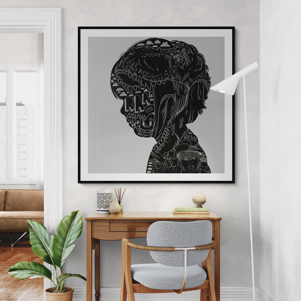 Things Matter | Illustrative Square Wall Art