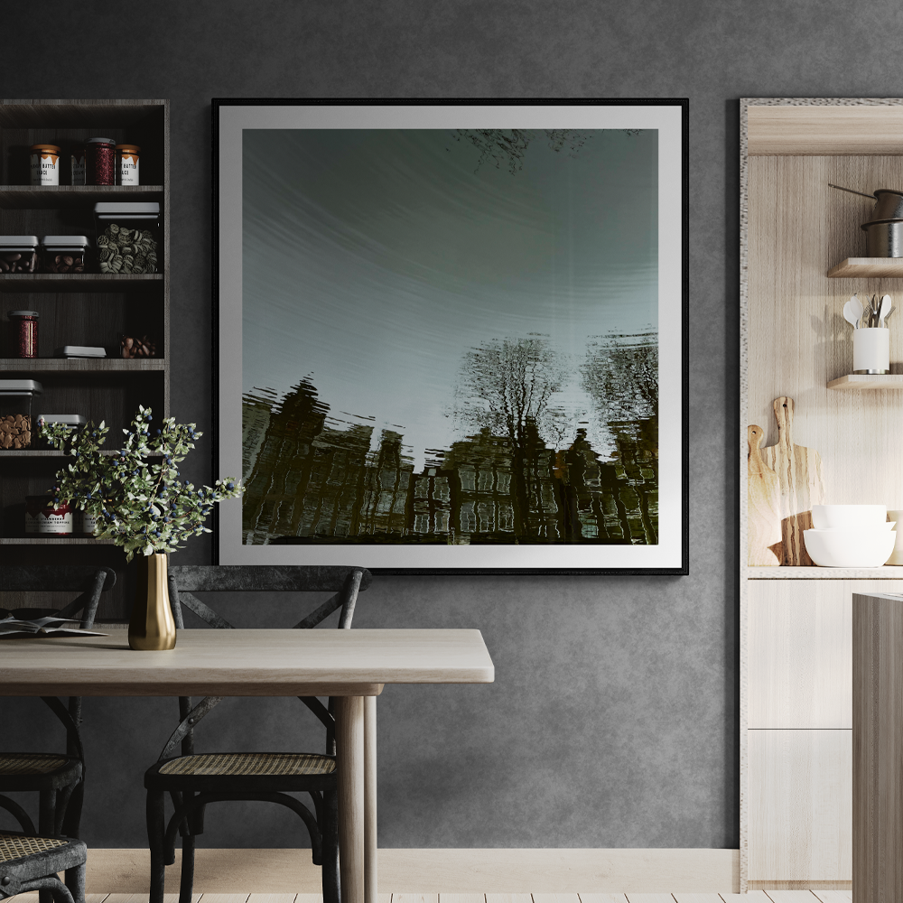 Canal | Photography Square Wall Art