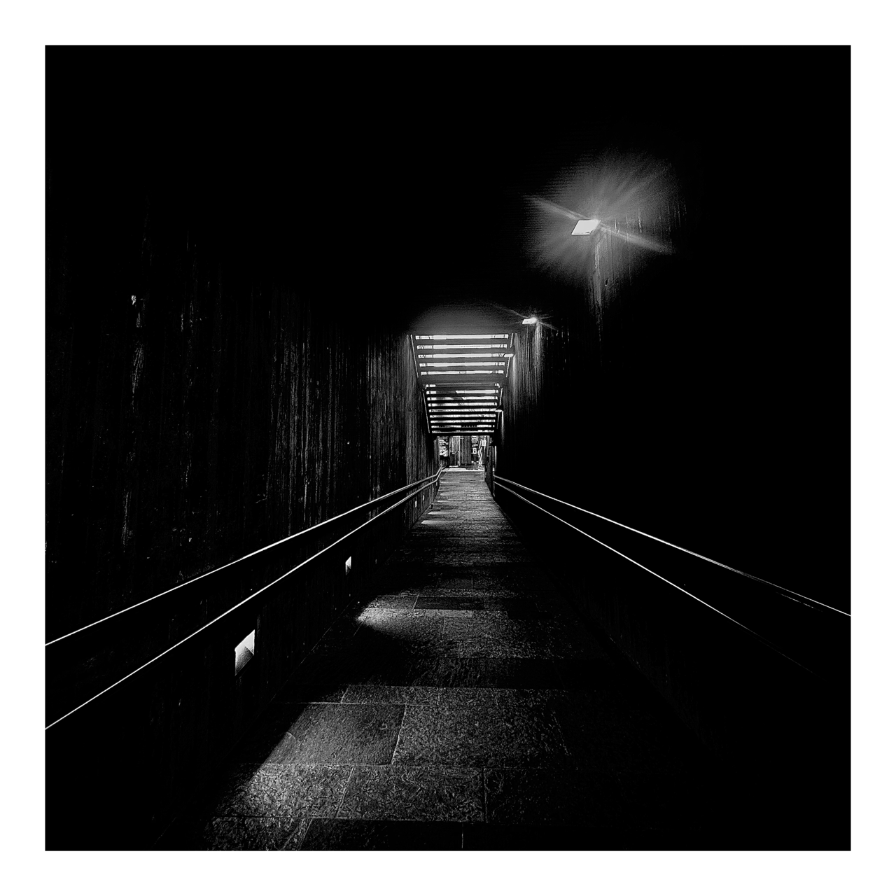 Square photography framed wall art titled 'Climb' by Sunday Morning. Premium Giclée print.