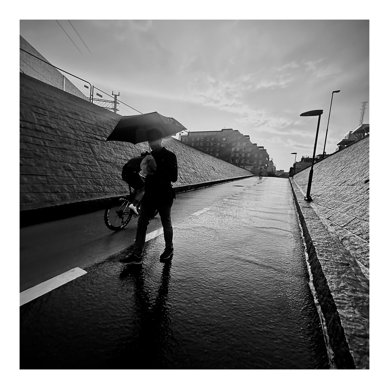 Square photography framed wall art titled 'East' by Sunday Morning. Premium Giclée print.