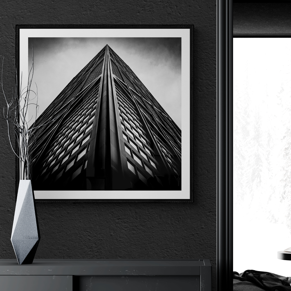 Hank Is Angry | Photography Square Wall Art