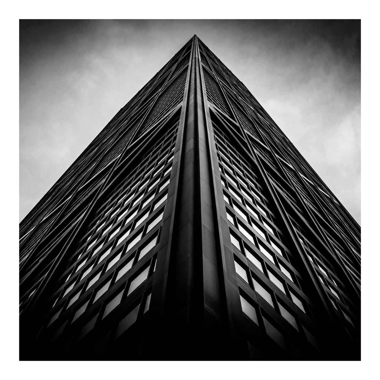 Square photography framed wall art titled 'Hank Is Angry' by Sunday Morning. Premium Giclée print.