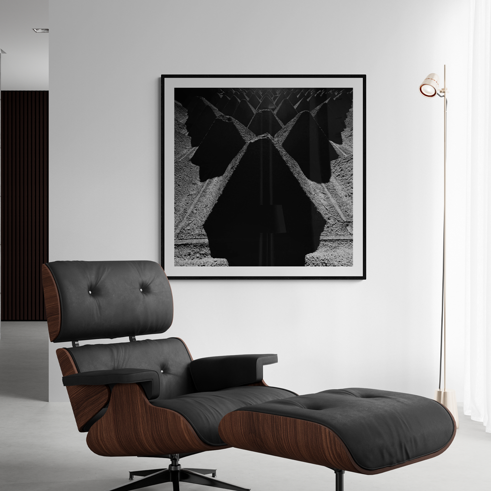 In Dark Trees | Photography Square Wall Art