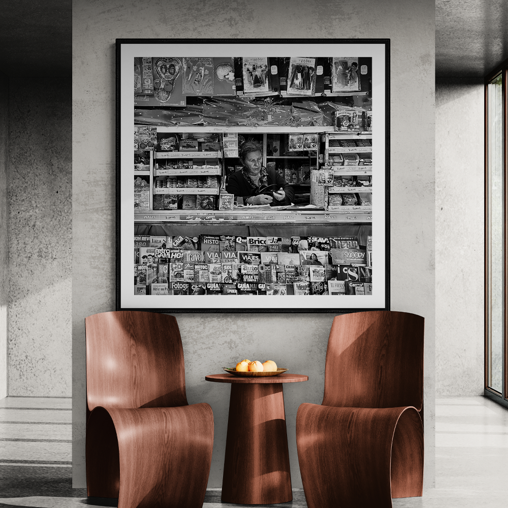 In The Collage | Photography Square Wall Art