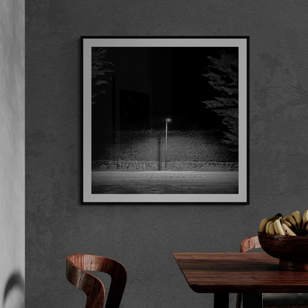 Lonely | Photography Square Wall Art