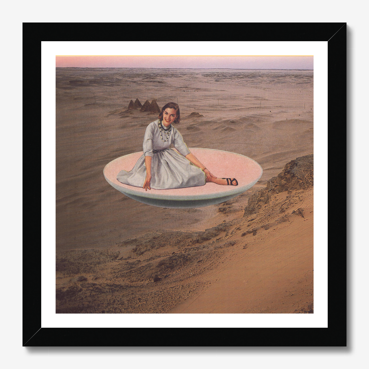Abstract square wall art titled 'Venusian' by Sunday Morning — museum-quality giclée print.