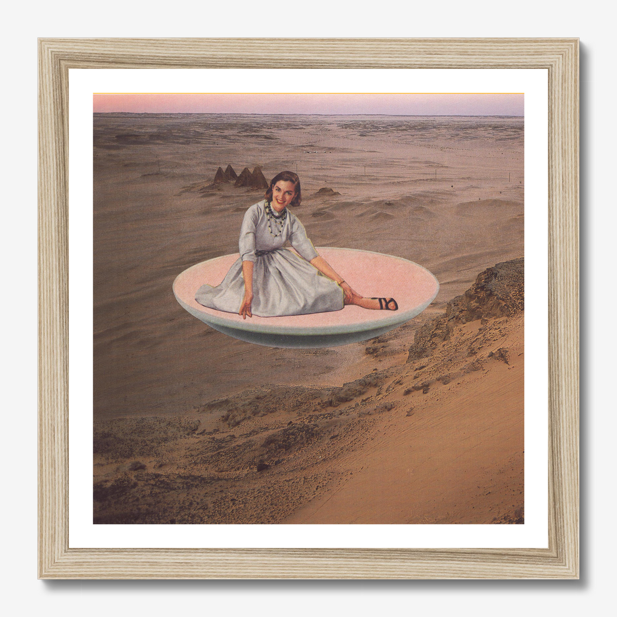 Abstract square wall art titled 'Venusian' by Sunday Morning — museum-quality giclée print.